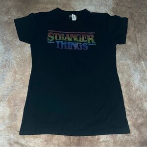 Black T-Shirt Stranger Things